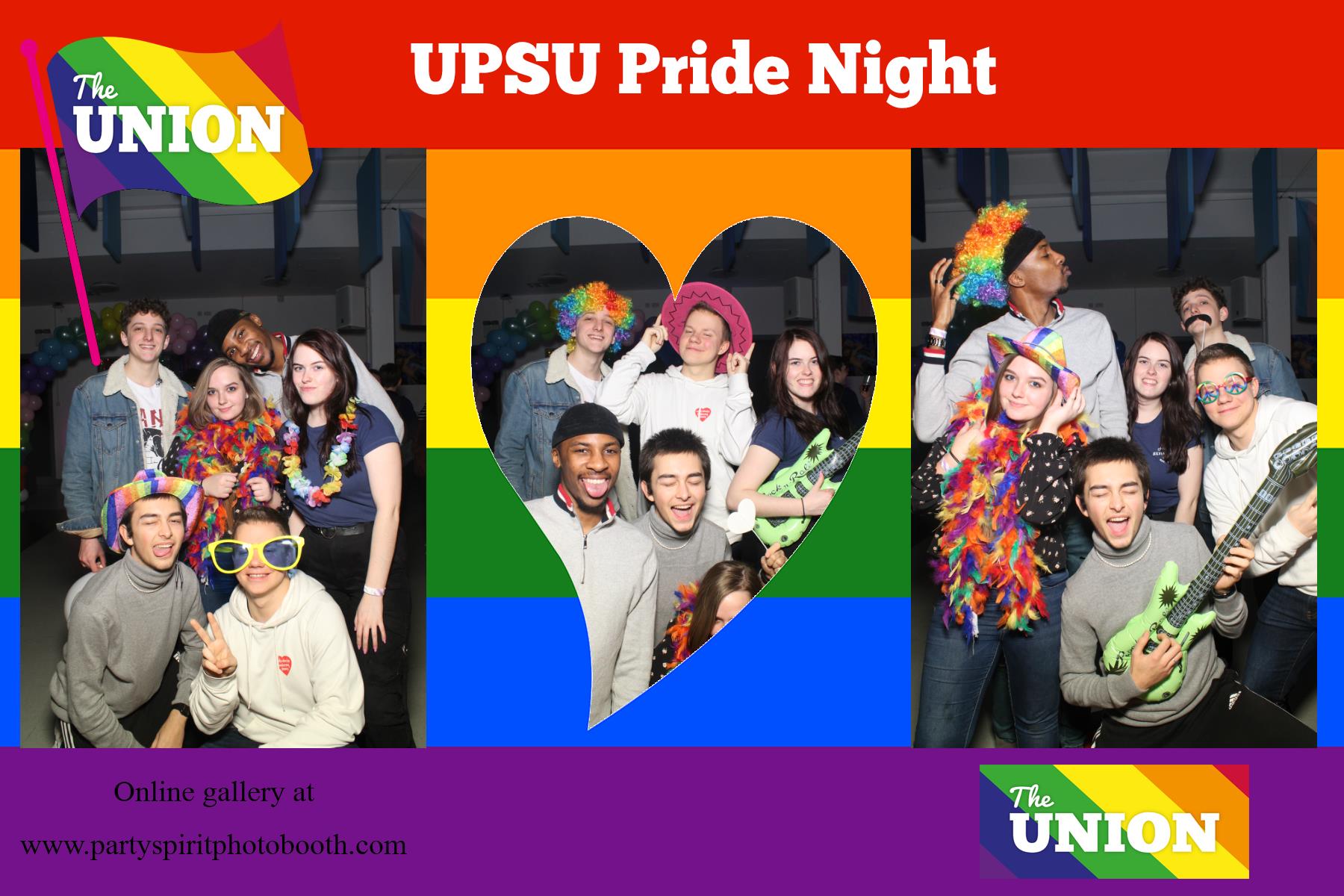UPSU Pride Night | View more photos from the event at gallery.partyspiritphotobooth.com/u/PartySpiritPhotoBooth/UPSU-Pride-Night